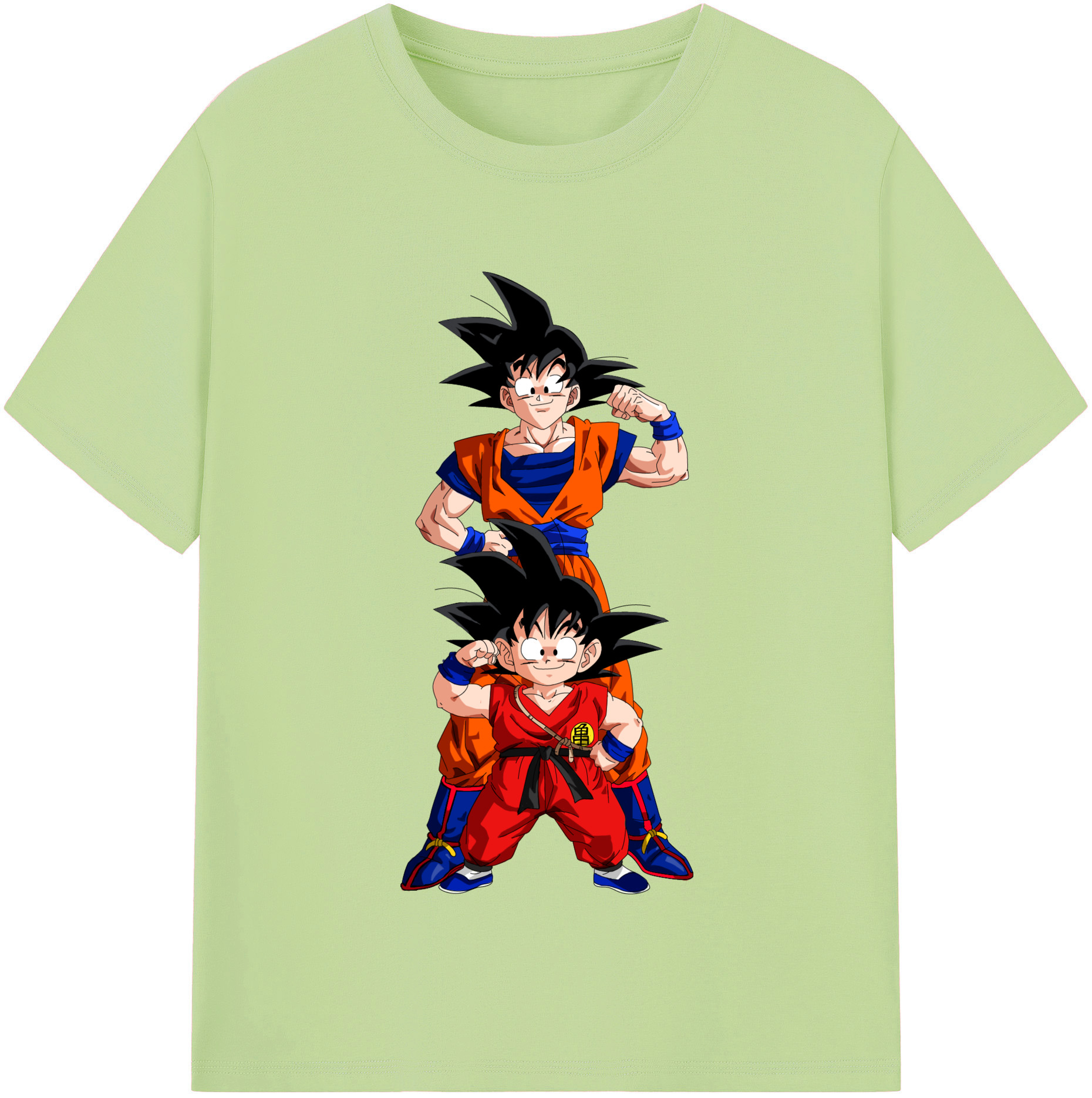 （画像用） ドラゴンボール 孫悟空（そん ごくう）Son Goku カカロット DRAGON BALL Kakarotto 綿100％半袖Tシャツ（フロントプリント）